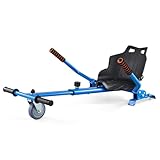 CO-Z Hoverkart pour Hoverboards Electrique, Siège de Hoverboard Réglable Bleu, Cadeau pour Enfant Adults