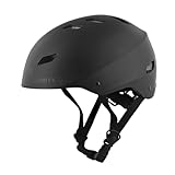 T'nB - Veasy Casque de Protection Vélo et Trottinette Electrique pour Homme et Femme, Aérations, Casque Ajustable, Taille M (Tour de tête 55-58 cm) – Noir