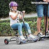 InnovaGoods ig115908 hoverbike pour Hoverboard, Unisexe Enfants, Noir, Taille Unique