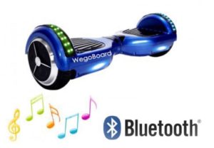 hoverboard bluetooth bleu