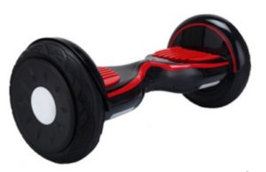 Hoverboard tout terrain bluetooth Nano rouge et noir