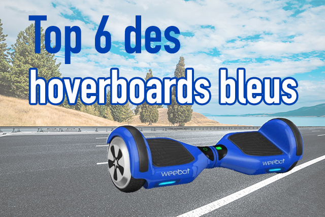 hoverboard bleu
