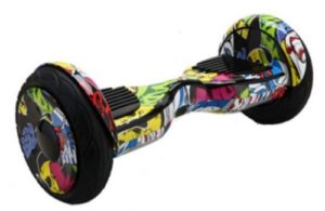 Hoverboard bluetooth Yellow Graffiti